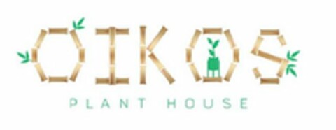 OIKOS PLANT HOUSE Logo (USPTO, 06/23/2020)