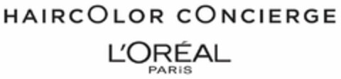 HAIRCOLOR CONCIERGE L'OREAL PARIS Logo (USPTO, 16.07.2020)