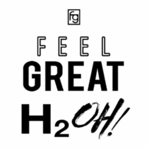 FG FEEL GREAT H2OH! Logo (USPTO, 27.07.2020)