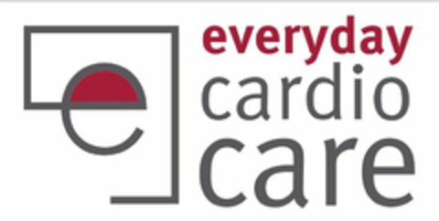 E EVERYDAY CARDIO CARE Logo (USPTO, 09/11/2020)