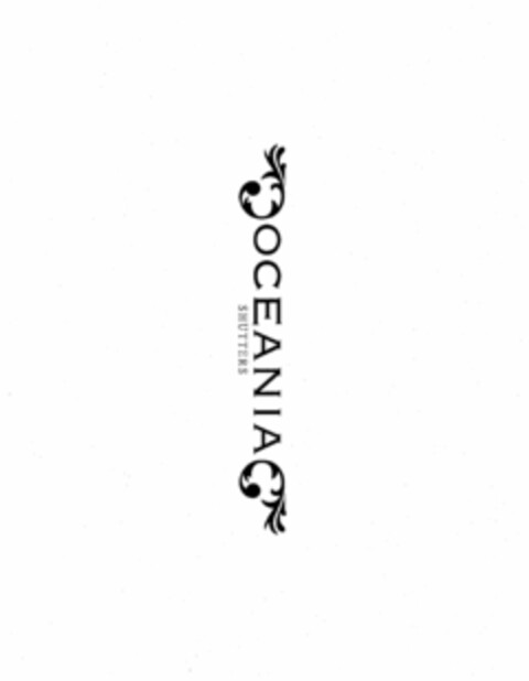 OCEANIA SHUTTERS Logo (USPTO, 29.01.2009)