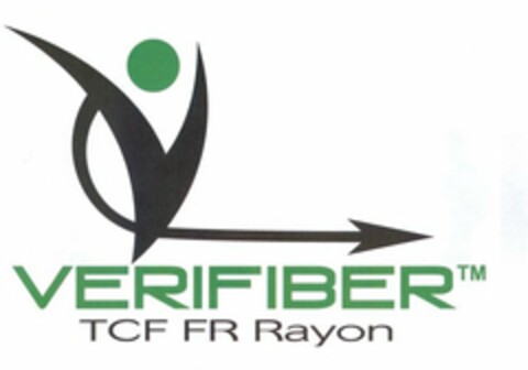 V VERIFIBER TCF FR RAYON Logo (USPTO, 05/08/2009)