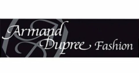 AD ARMAND DUPREE FASHION Logo (USPTO, 01.07.2009)