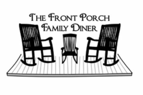 THE FRONT PORCH FAMILY DINER Logo (USPTO, 11.08.2010)