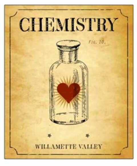 CHEMISTRY FIG. 10 WILLAMETTE VALLEY Logo (USPTO, 12.08.2010)