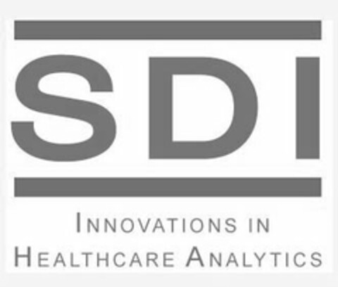 SDI INNOVATIONS IN HEALTHCARE ANALYTICS Logo (USPTO, 27.10.2010)