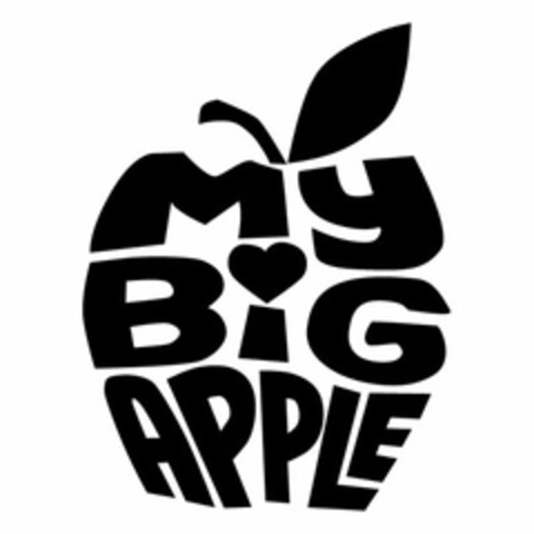 MY BIG APPLE Logo (USPTO, 01.06.2011)