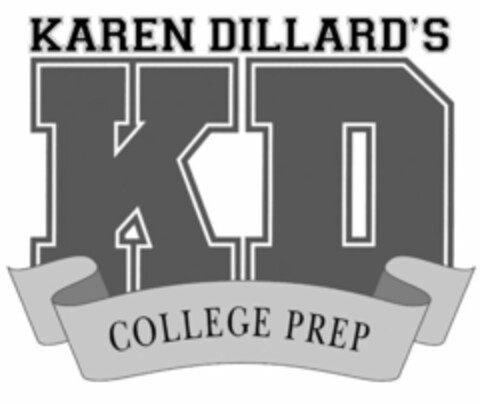 KAREN DILLARD'S KD COLLEGE PREP Logo (USPTO, 30.06.2011)