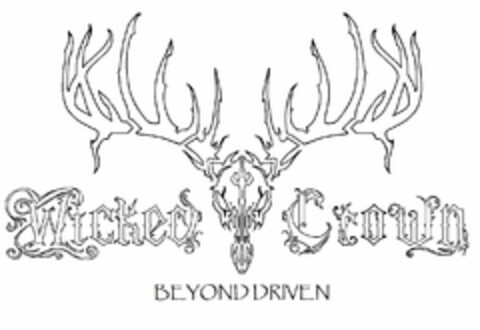 WICKED CROWN BEYOND DRIVEN Logo (USPTO, 24.07.2011)