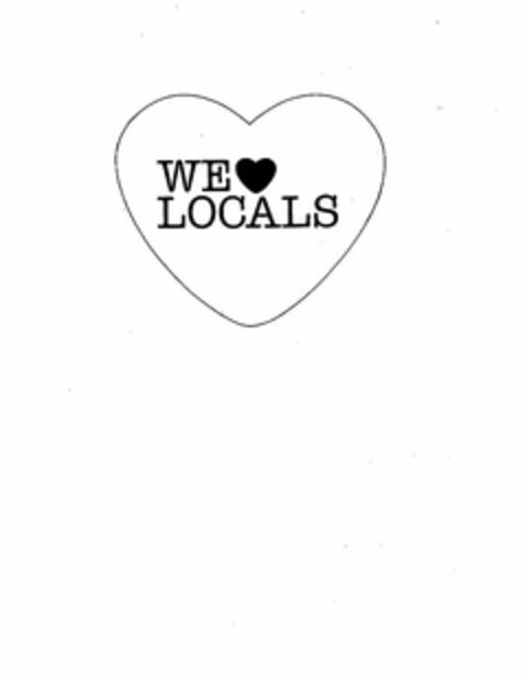 WE LOCALS Logo (USPTO, 08.08.2011)