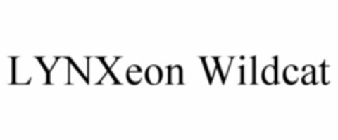 LYNXEON WILDCAT Logo (USPTO, 01/13/2012)