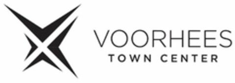 X VOORHEES TOWN CENTER Logo (USPTO, 20.01.2012)