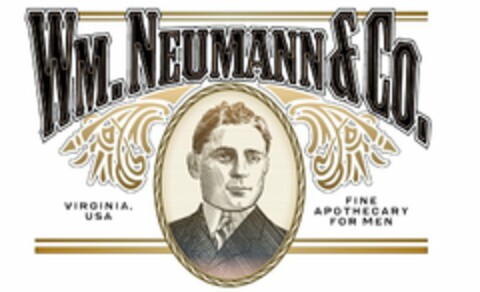 WM. NEUMANN & CO. VIRGINIA, USA FINE APOTHECARY FOR MEN Logo (USPTO, 03/08/2012)