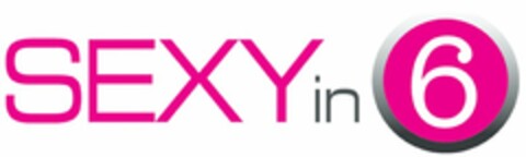 SEXY IN 6 Logo (USPTO, 15.01.2013)