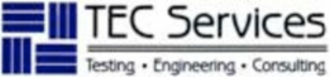 TEC SERVICES AND TESTING ? ENGINEERING ? CONSULTING Logo (USPTO, 10/01/2013)