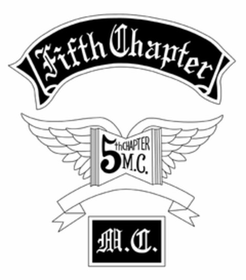 FIFTH CHAPTER M.C. Logo (USPTO, 03/03/2015)