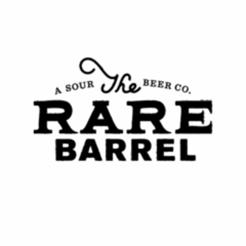 THE RARE BARREL A SOUR BEER CO. Logo (USPTO, 10.03.2015)