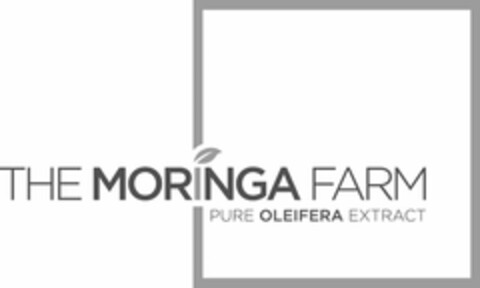 THE MORINGA FARM PURE OLEIFERA EXTRACT Logo (USPTO, 26.05.2015)