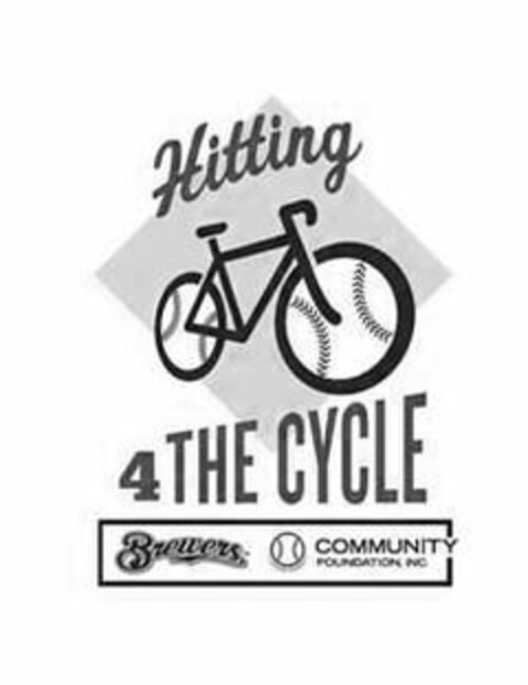 HITTING 4 THE CYCLE BREWERS COMMUNITY FOUNDATION, INC. Logo (USPTO, 13.07.2015)