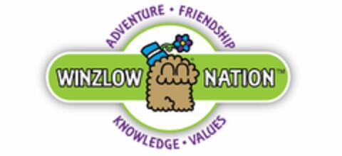 WINZLOW NATION ADVENTURE · FRIENDSHIP KNOWLEDGE · VALUES Logo (USPTO, 21.03.2016)