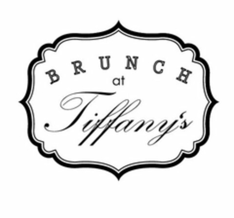 BRUNCH AT TIFFANY'S Logo (USPTO, 05/10/2016)