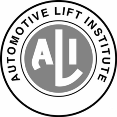 ALI AUTOMOTIVE LIFT INSTITUTE Logo (USPTO, 19.05.2016)
