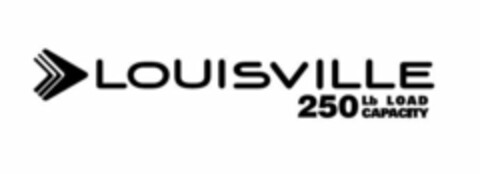 LOUISVILLE 250 LB LOAD CAPACITY Logo (USPTO, 13.10.2016)