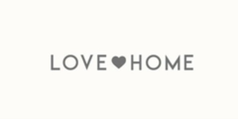 LOVE HOME Logo (USPTO, 04/07/2017)