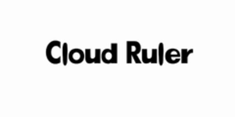 CLOUD RULER Logo (USPTO, 12.07.2017)