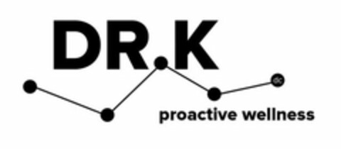 DR. K DC PROACTIVE WELLNESS Logo (USPTO, 07/24/2017)