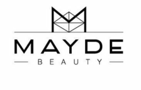 M MAYDE BEAUTY Logo (USPTO, 30.10.2017)