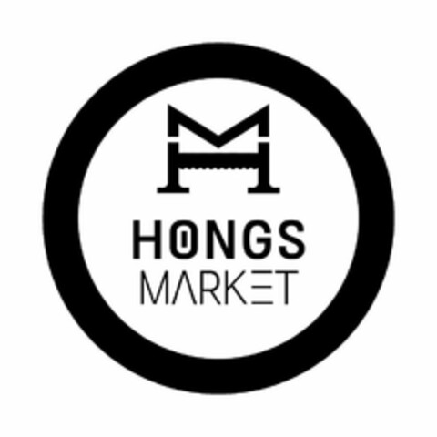 M H HONGS MARKET Logo (USPTO, 24.05.2018)