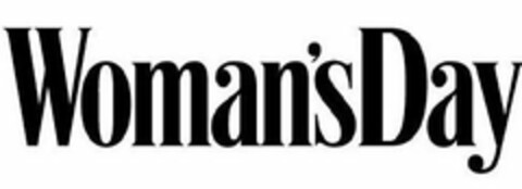 WOMAN'SDAY Logo (USPTO, 02/01/2019)