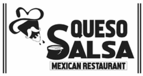 QUESO SALSA MEXICAN RESTAURANT Logo (USPTO, 09.04.2019)