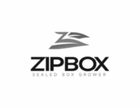 ZIPBOX SEALED BOX GROWER Logo (USPTO, 05.06.2019)