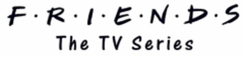 FRIENDS THE TV SERIES Logo (USPTO, 06/17/2019)