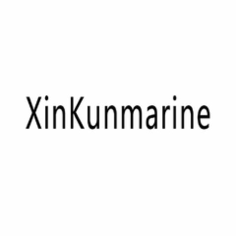 XINKUNMARINE Logo (USPTO, 23.07.2019)