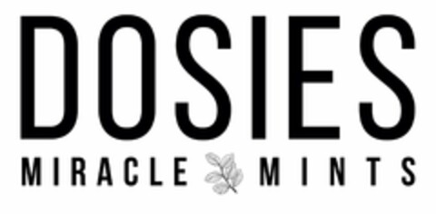 DOSIES MIRACLE MINTS Logo (USPTO, 28.10.2019)