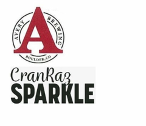 A AVERY BREWING BOULDER, CO CRANRAZ SPARKLE Logo (USPTO, 14.11.2019)