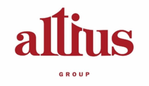 ALTIUS GROUP Logo (USPTO, 01/17/2020)