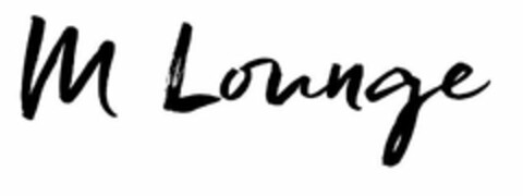 M LOUNGE Logo (USPTO, 02/06/2020)