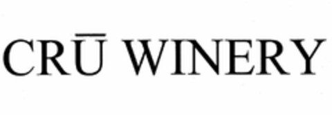 CRU WINERY Logo (USPTO, 03/26/2020)