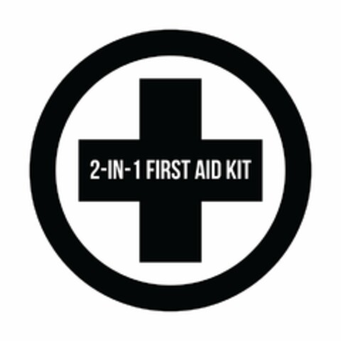 2-IN-1 FIRST AID KIT Logo (USPTO, 04.08.2020)