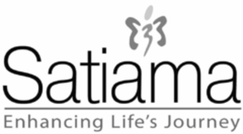 SATIAMA ENHANCING LIFE'S JOURNEY Logo (USPTO, 12.03.2009)