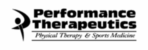 PERFORMANCE THERAPEUTICS PHYSICAL THERAPY & SPORTS MEDICINE Logo (USPTO, 14.05.2009)