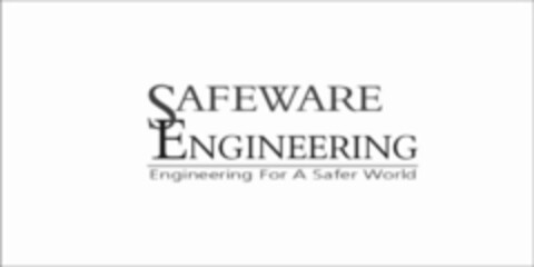 SAFEWARE ENGINEERING ENGINEERING FOR A SAFER WORLD Logo (USPTO, 28.05.2009)