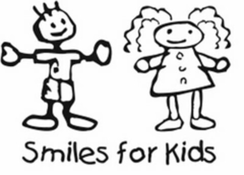 SMILES FOR KIDS Logo (USPTO, 14.08.2009)