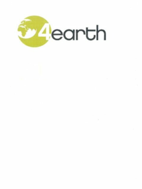 4 EARTH Logo (USPTO, 11.12.2009)