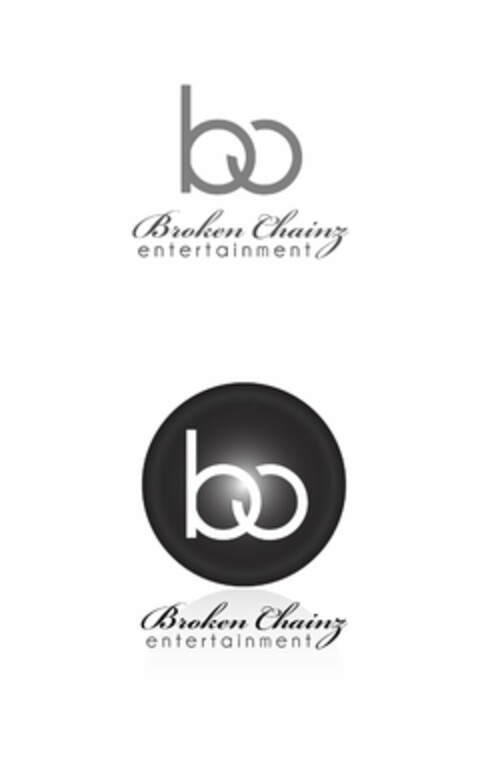 BROKEN CHAINZ ENTERTAINMENT Logo (USPTO, 12/22/2009)