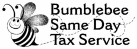 BUMBLEBEE SAME DAY TAX SERVICE Logo (USPTO, 04.10.2010)